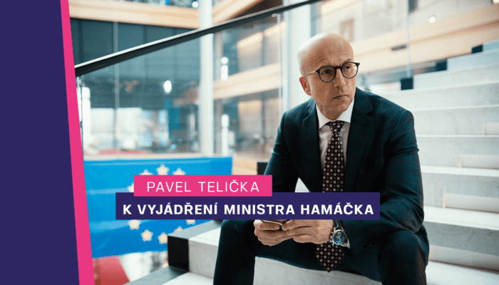 Pavel Telička: K vyjádření ministra vnitra