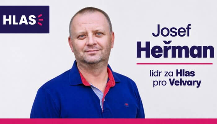 Josef Heřman: Velvary potřebují zkušenost, odvahu a aktivní přístup