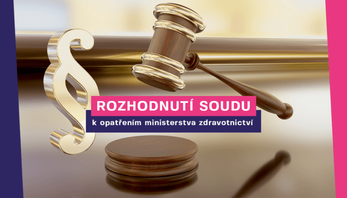 Vyjádření Hlasu k rozhodnutí soudu o nezákonnosti opatření ministerstva zdravotnictví